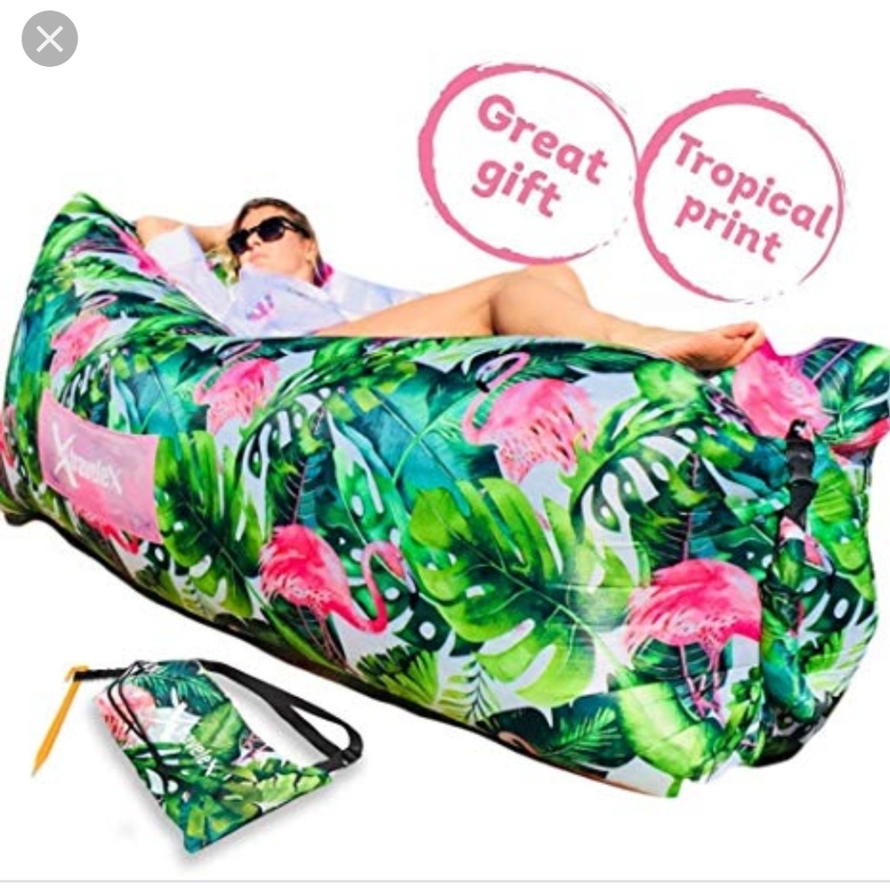 Inflatable lounge chair